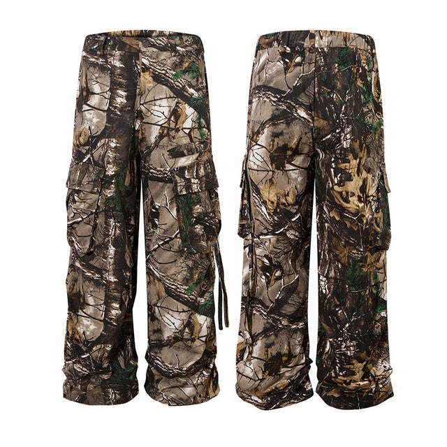 Branch Camouflage Cargo Pants