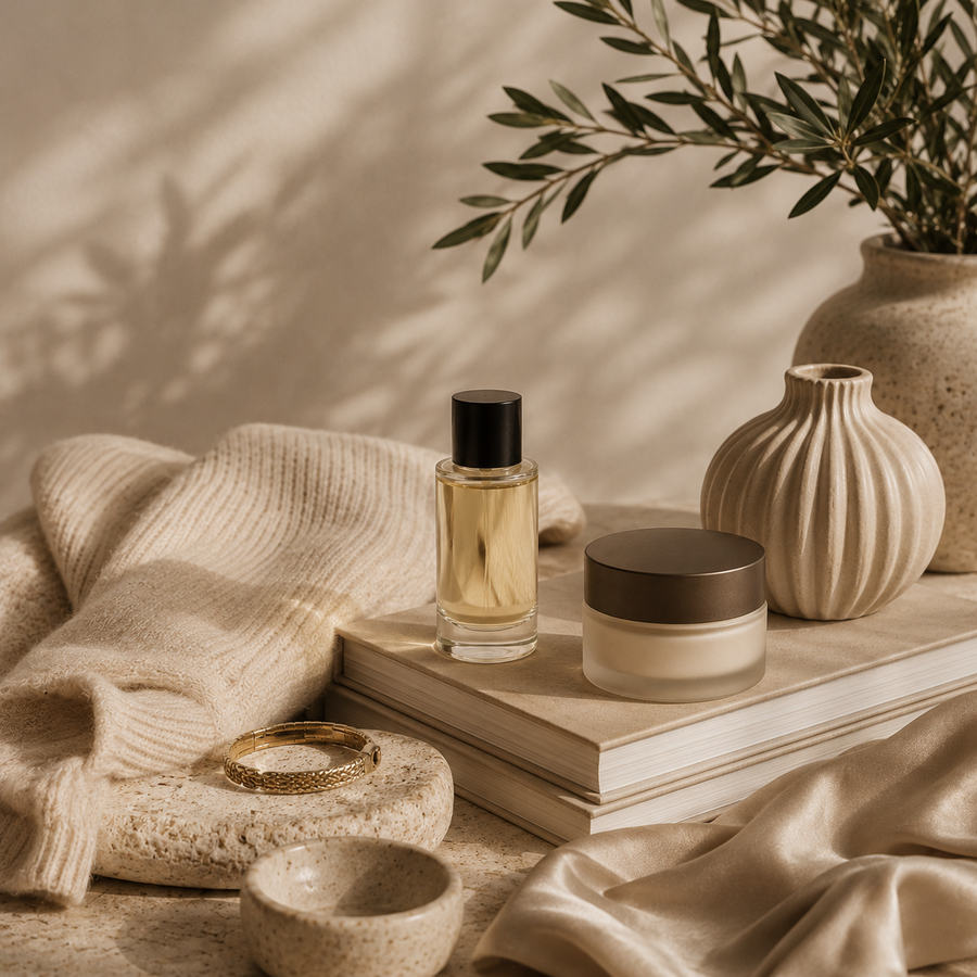 The Velora Edit with curated fashion, fragrance and home essentials