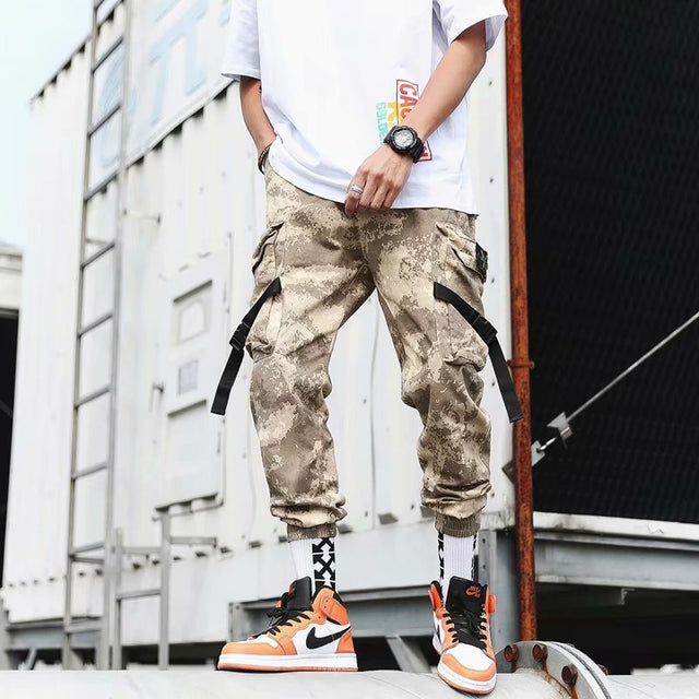 Camouflage Harem Cargo Pants