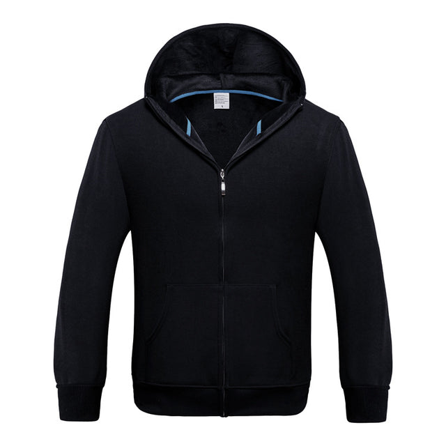 Men’s Fleece Zip-Up Hoodie