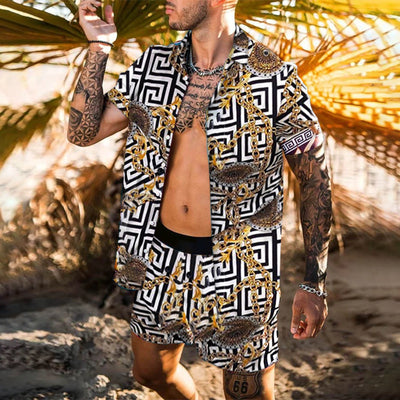 Men’s Hawaiian Shirt & Shorts Collection