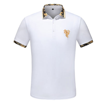 Men’s Embroidered Cotton Polo
