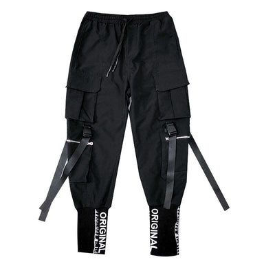 Embroidered Cargo Pants