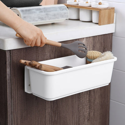 Wall-Mounted Kitchen & Bathroom Organizer
