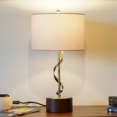 Twisted Metal Table Lamp