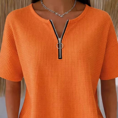 Women’s Waffle-Knit Tee