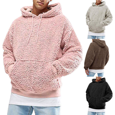 Men’s Plush-Lined Winter Hoodie