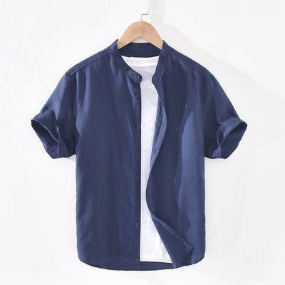 Relaxed Cotton-Linen Shirt Collection