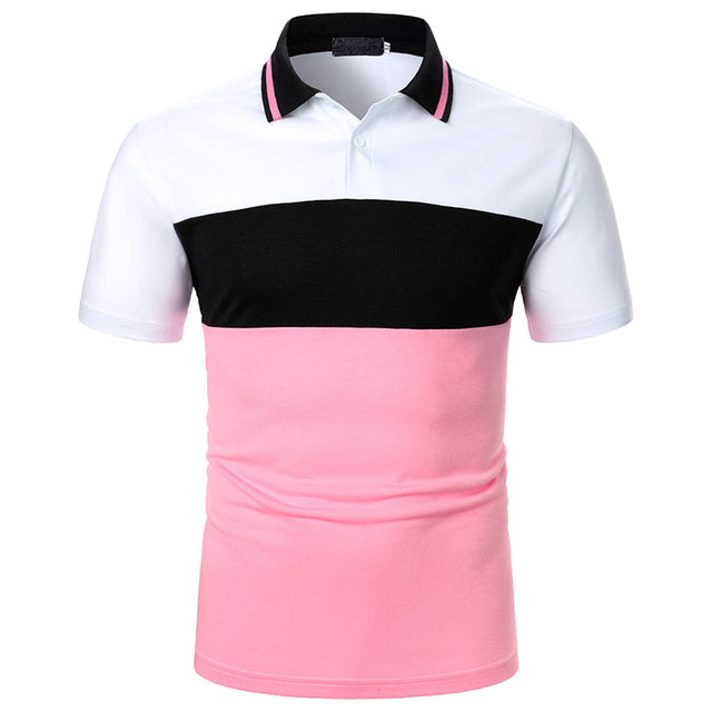 Men’s V-Neck Athletic Polo