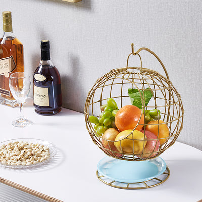 Scandinavian Metal Storage Basket