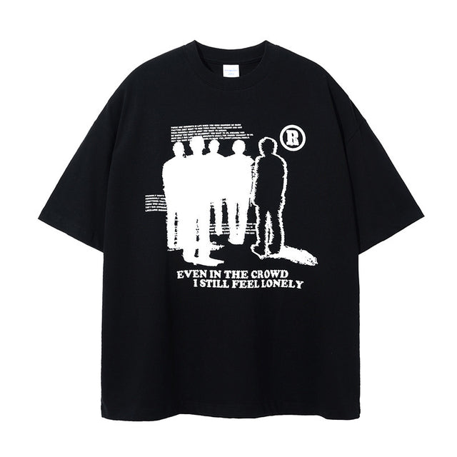 Gothic Graphic Oversized Tee