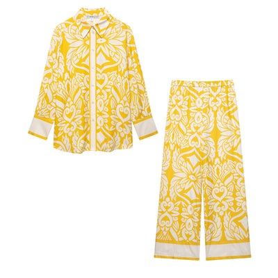 Women’s Linen-Look Separates Set