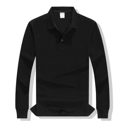 Unisex Long-Sleeve Business Polo