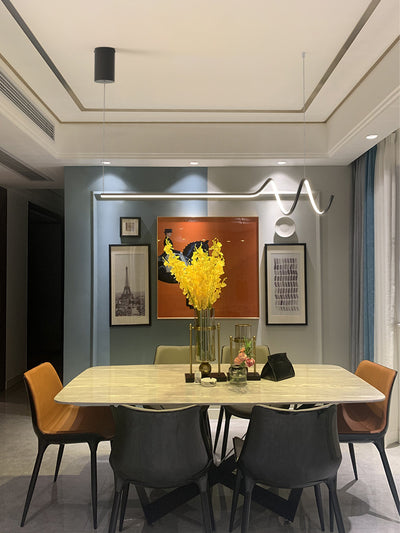 Nordic Linear LED Pendant Light