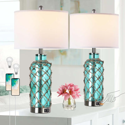 Coastal Table Lamp Set
