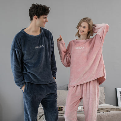 Unisex Winter Flannel Pajama Set