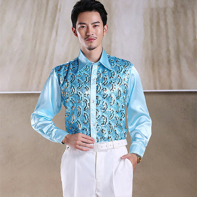 Men’s Sequined Performance Shirt
