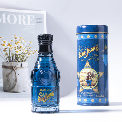 Blue Denim Cola Cologne bottle