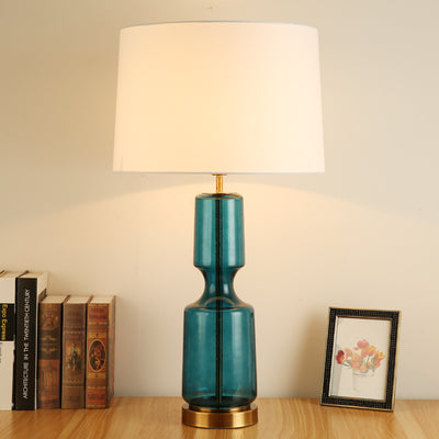 Glass Art Table Lamp