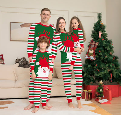 Striped Family Christmas Pajamas
