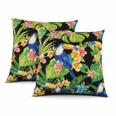 Forest Outdoor Pillow Cover Set