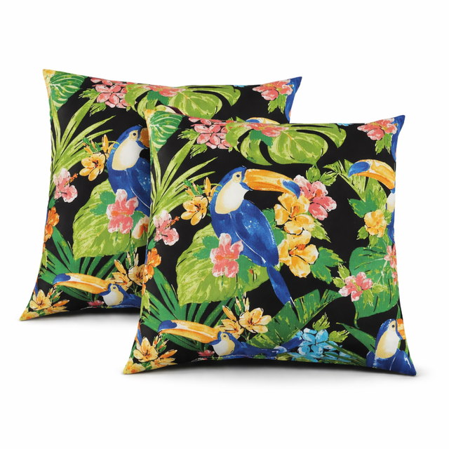 Forest Outdoor Pillow Cover Set