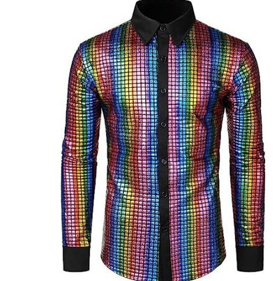 Men’s Long-Sleeve Cropped Fitness Top