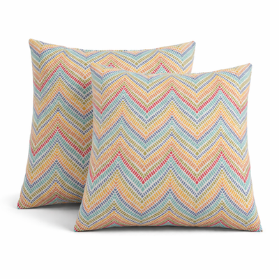 Mosaic Outdoor Pillow Cover Set