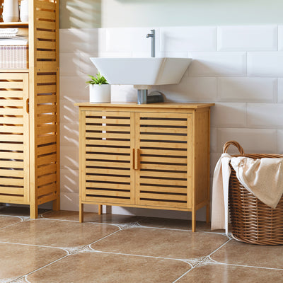 Bamboo Freestanding Under-Sink Cabinet